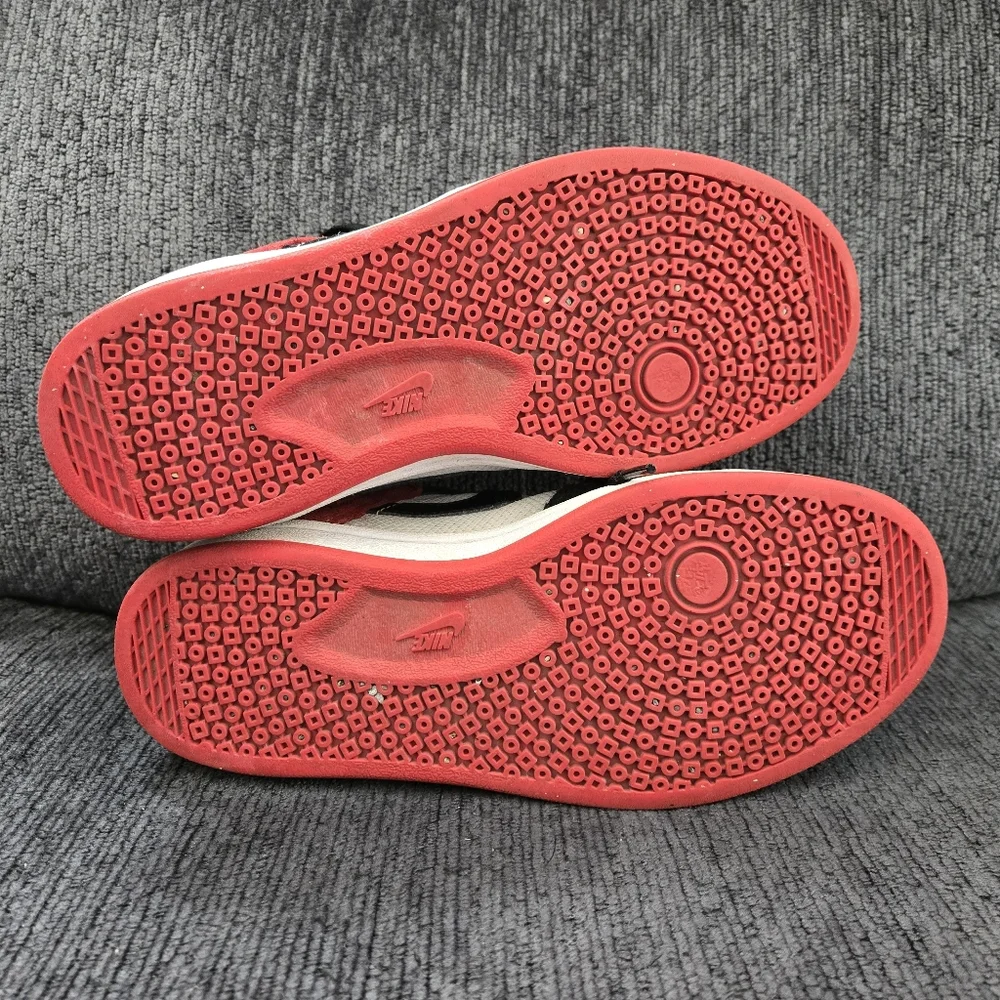 Nike SB Alleyoop Skate Shoes Red White Black Kids - Picture 15 of 16